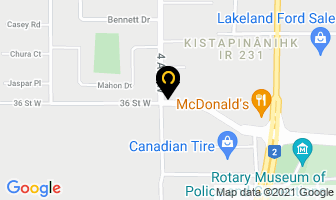 Beachcomber Hot Tubs in Prince Albert map