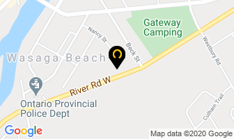 Beaches Auto Parts in Wasaga Beach map