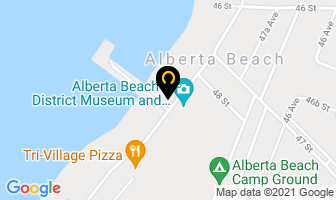 Beachside Food Town in Seba Beach map