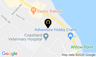 Beachway Vacation Rentals in Campbell River map