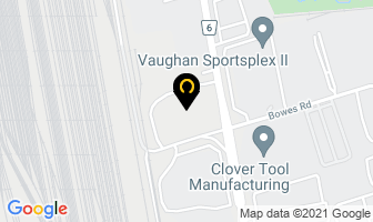 Beacon Roofing Supply Canada Company in Vaughan map
