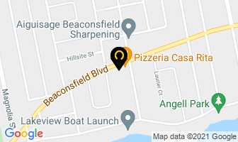 Beaconsfield Depanneur in Harrow map
