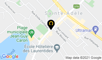 B&eacute;lair D&eacute;coration in Sainte-Adèle map