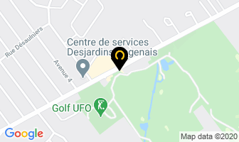 B&eacute;taplex in Laval map
