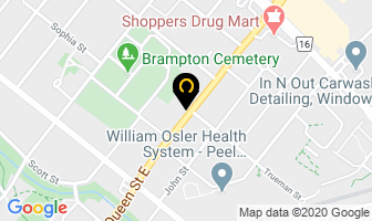 Beam Clean Home Systems in Brampton map