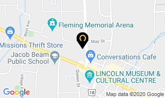 Beamsville Dental Office in Lethbridge map