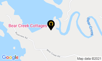 Bear Creek Cottages in Terrebonne map