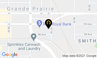 Bear Creek Counselling in Grande Prairie map