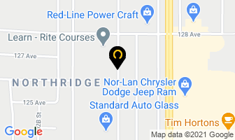 Bear Enterprise in Grande Prairie map