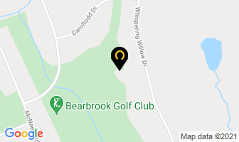 Bearbrook Golf Club in Guelph map