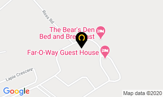 Bears Den B & B in Whitehorse map