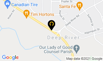 Bears Den Lounge & Motel in Deep River map