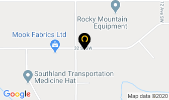 Bearstone Environmental Solutions Inc in Medicine Hat map