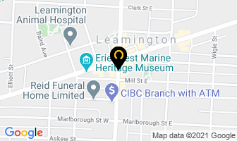 Beauty Dstrict The in Leamington map