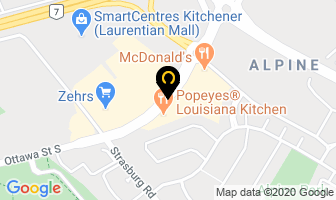 Beauty Hair Creations in Kitchener map