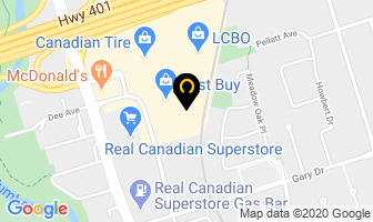 Beauty Supply Co in Orillia map