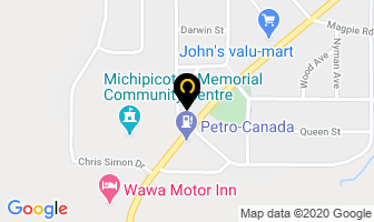 Beaver Motel in Petawawa map