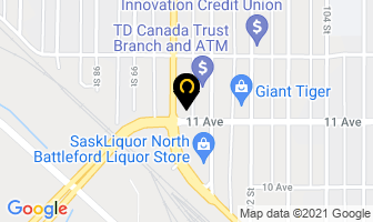 Beaver Motor Hotel in North Battleford map