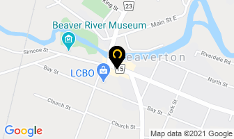 Beaverton Outfitters in Brockville map