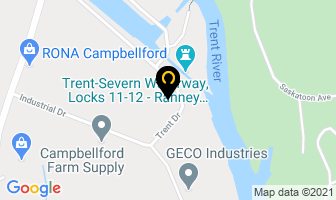 Beck Bindery Service Limited in Trent Hills map