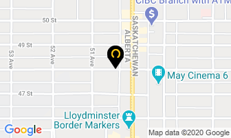 Beck P W Professional Corp in Lloydminster map
