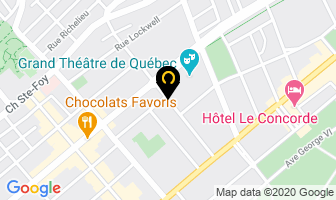 Bed & Breakfast Le Transit in Ville de Québec map