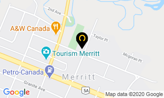Bedford Apartments in Merritt map