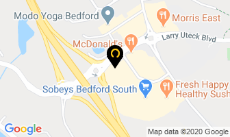 Bedford South Dentistry in Halifax map