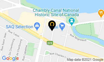 Bedondaine & Bedons Ronds in Chambly map