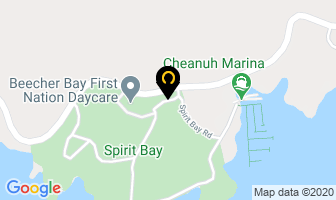 Beecher Bay Band Council in Sooke map