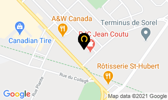 Belairdirect in Sorel-Tracy map