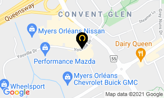 Belanger Rv Centre in Orléans map
