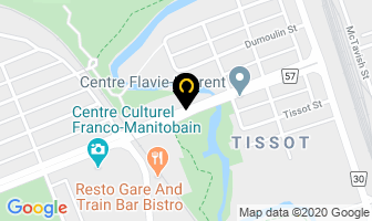 Belgian Club in Winnipeg map