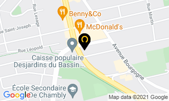 Bell in Chambly map