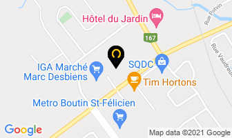 Bell in Saint-félicien map