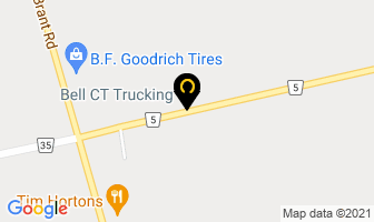 Bell Ct Trucking in Hinton map