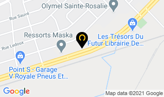 Bell Gaz Ltee in Saint-Hyacinthe map