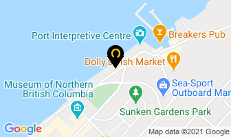 Bell Media in Prince Rupert map