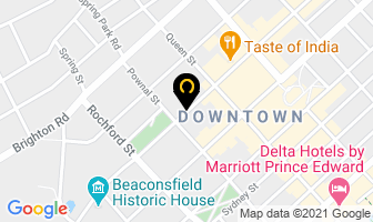 Bell Realty Direct Line in Charlottetown map