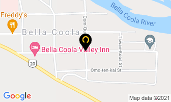 Bella Coola Consumers Co-Op Assn in Bella Coola map