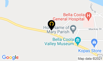 Bella Coola Harbour Authority in Bella Coola map