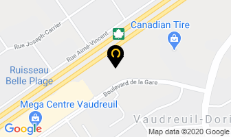 Belladentaire in Vaudreuil-Dorion map