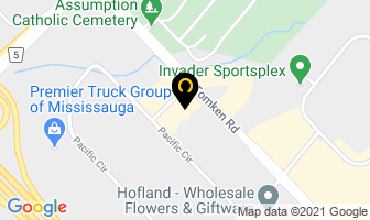 Bellaire Wholesale in Mississauga map
