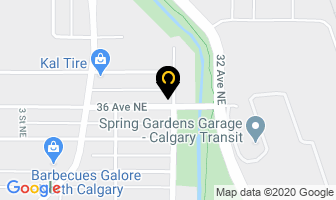 Bellare Industrial Coatings Inc in Calgary map