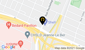 Belle Pros in Montreal map