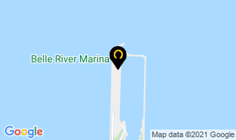 Belle River Marina in Keswick map