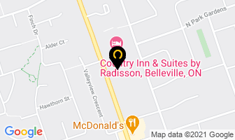 Belleville Volkswagen in Magog map