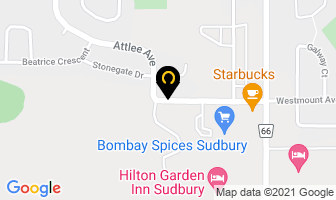 Belli Fabio in Sudbury map
