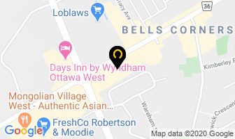 Bells Corners Mini Mart in Guelph map