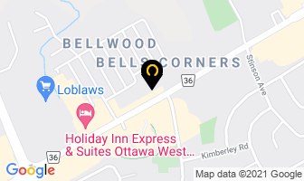 Bell's Subs And Pizza in Guelph map